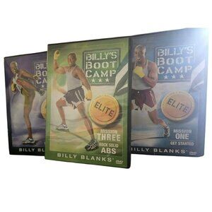 Billys Boot Camp Elite DVD Set: Get Started Maximum Power & Rock Solid Abs